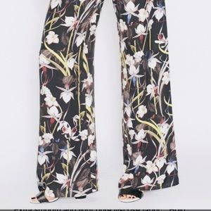 Miss Selfridge floral summer pants.